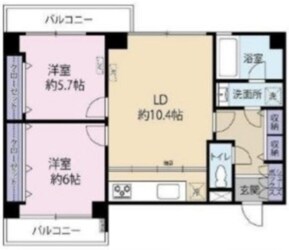 大塚台ハウスアネックスの物件間取画像